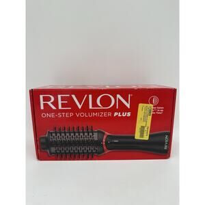 REVLON One-Step Volumizer PLUS Hair Dryer, Blowouts, Hot Air Brush Black/Red